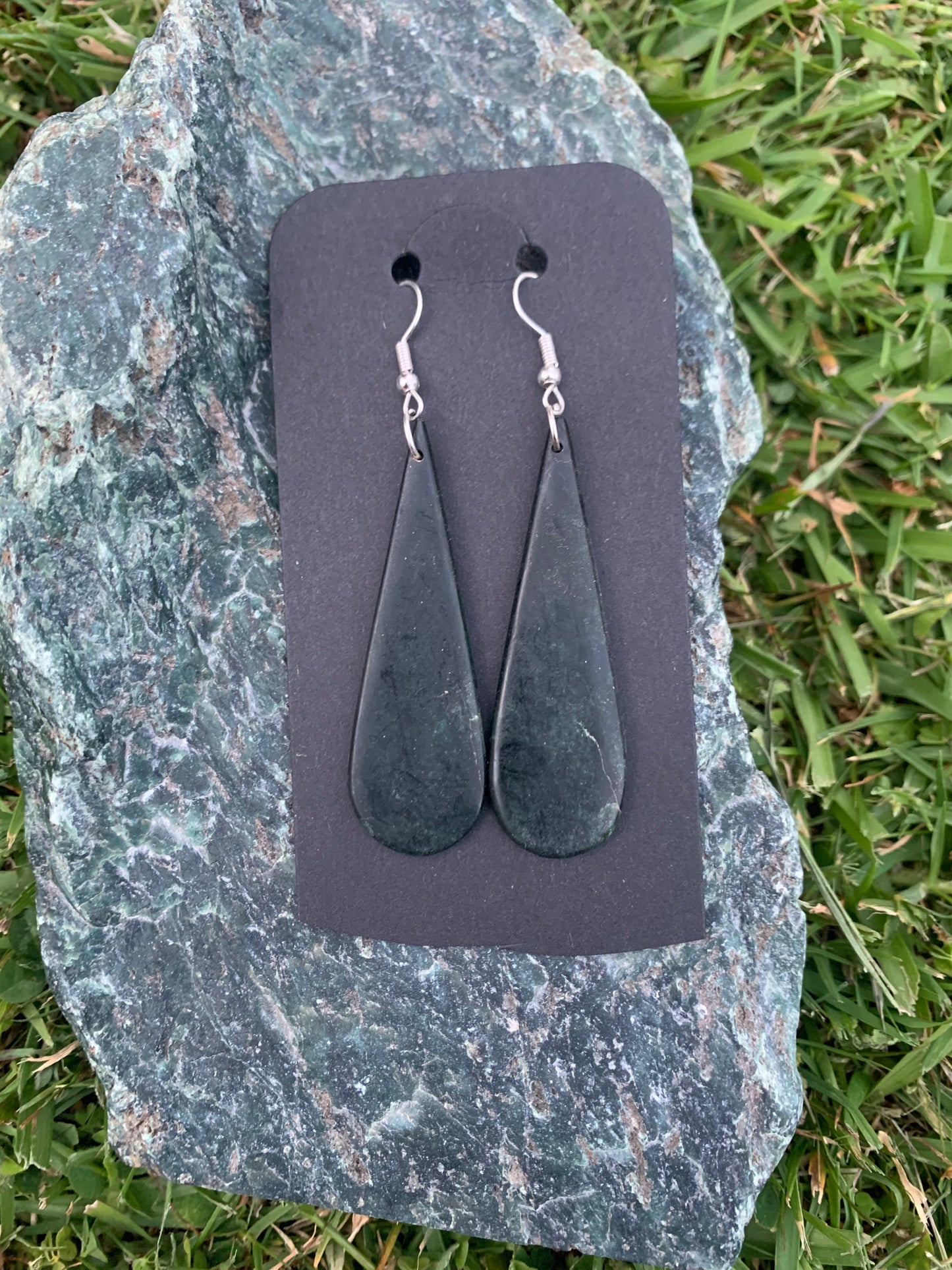 Pounamu Earrings