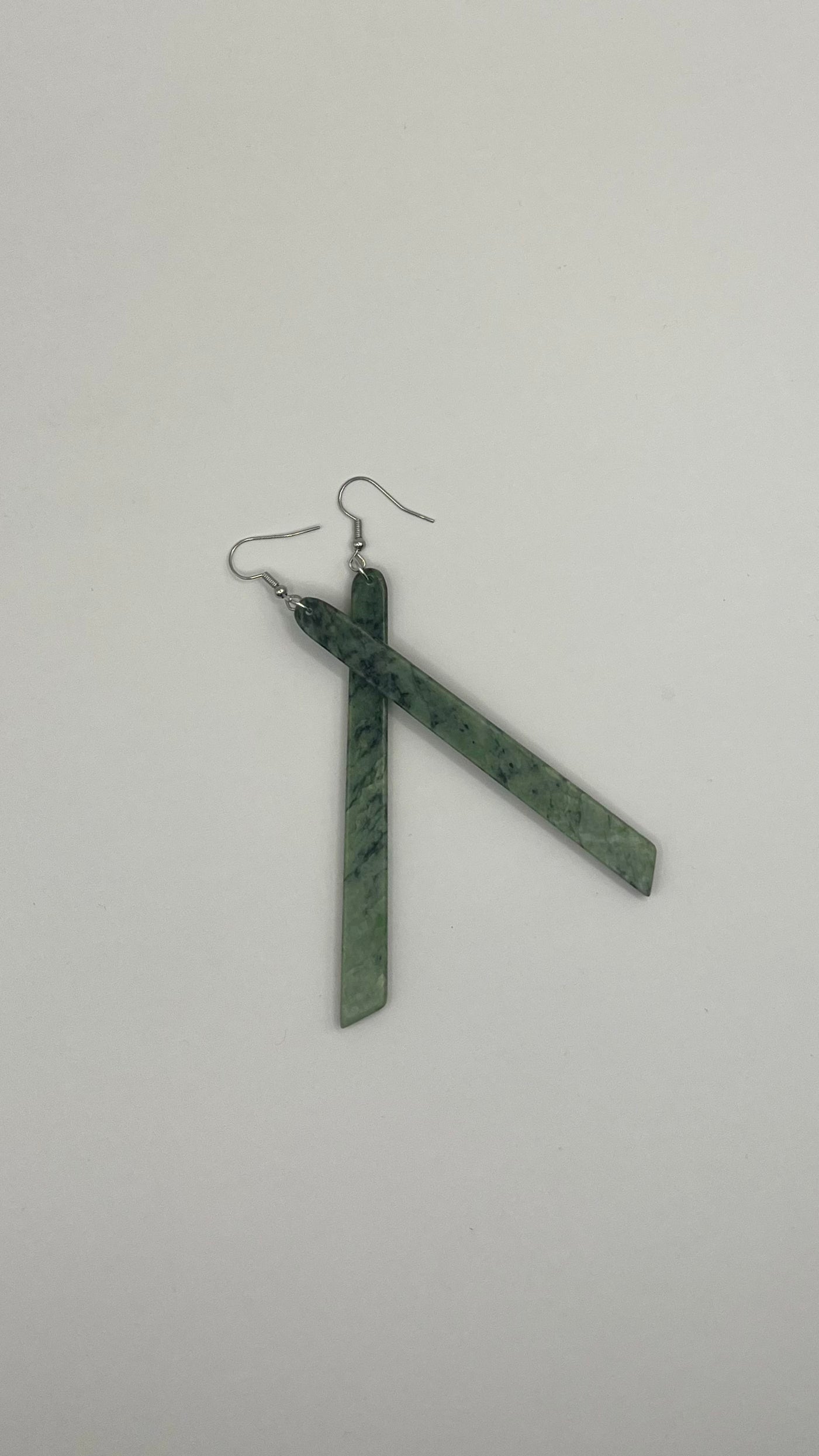 XL Pounamu earrings