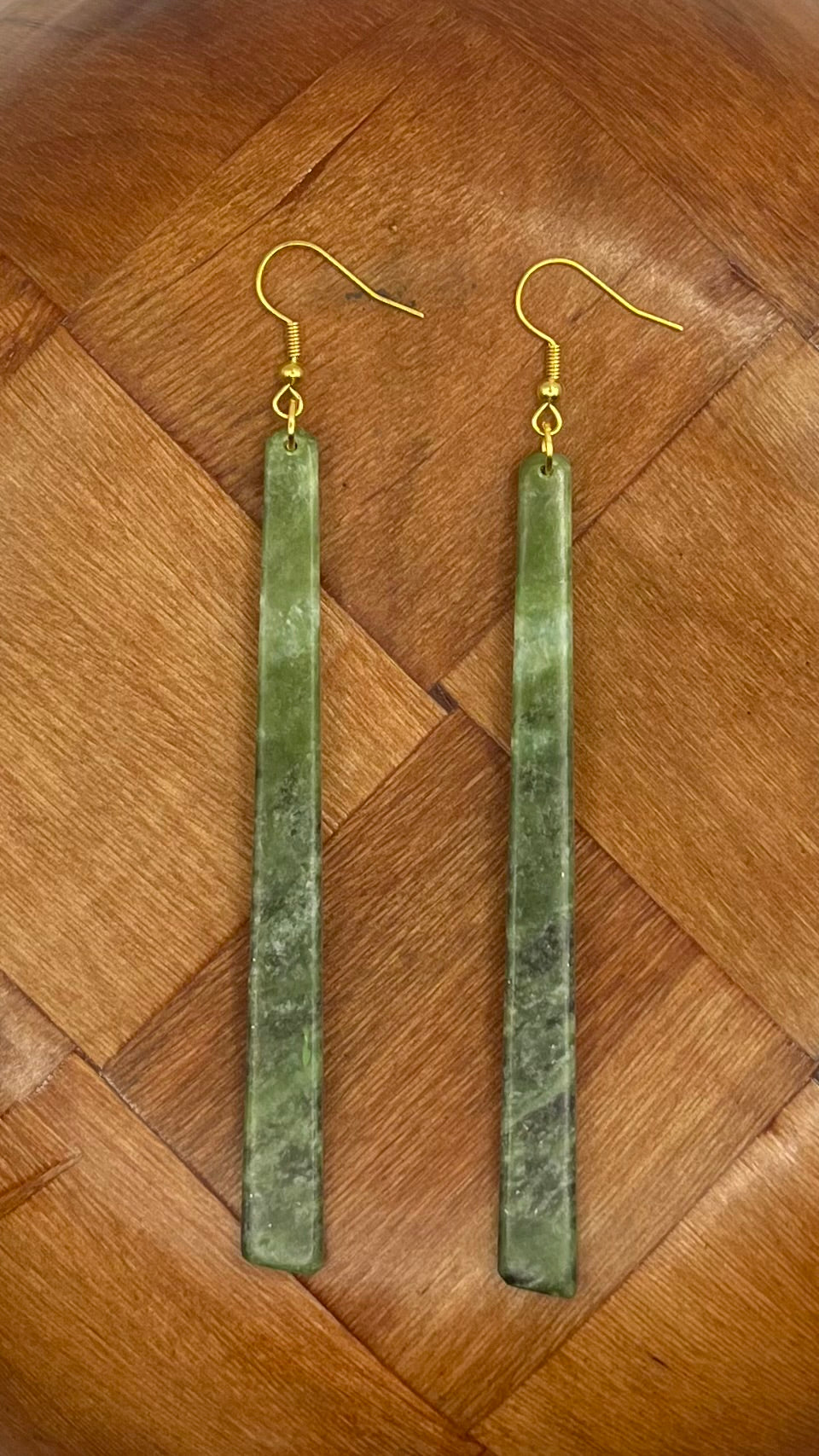 XL Pounamu earrings