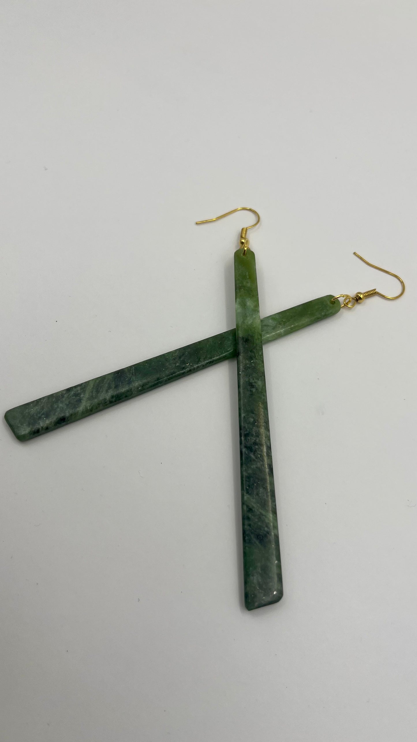XL Pounamu earrings