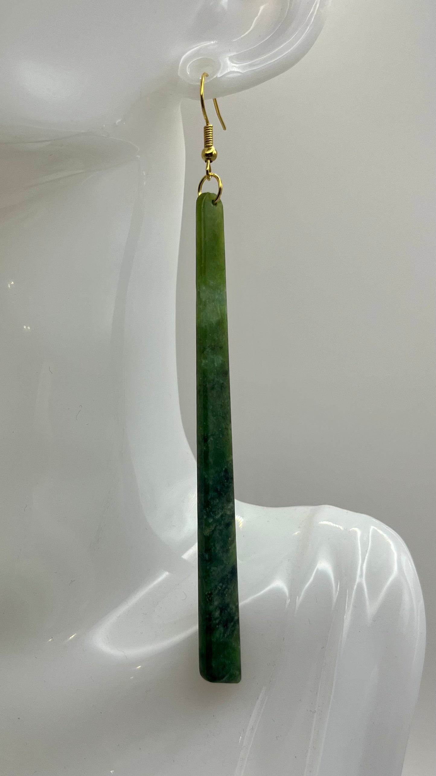 XL Pounamu earrings