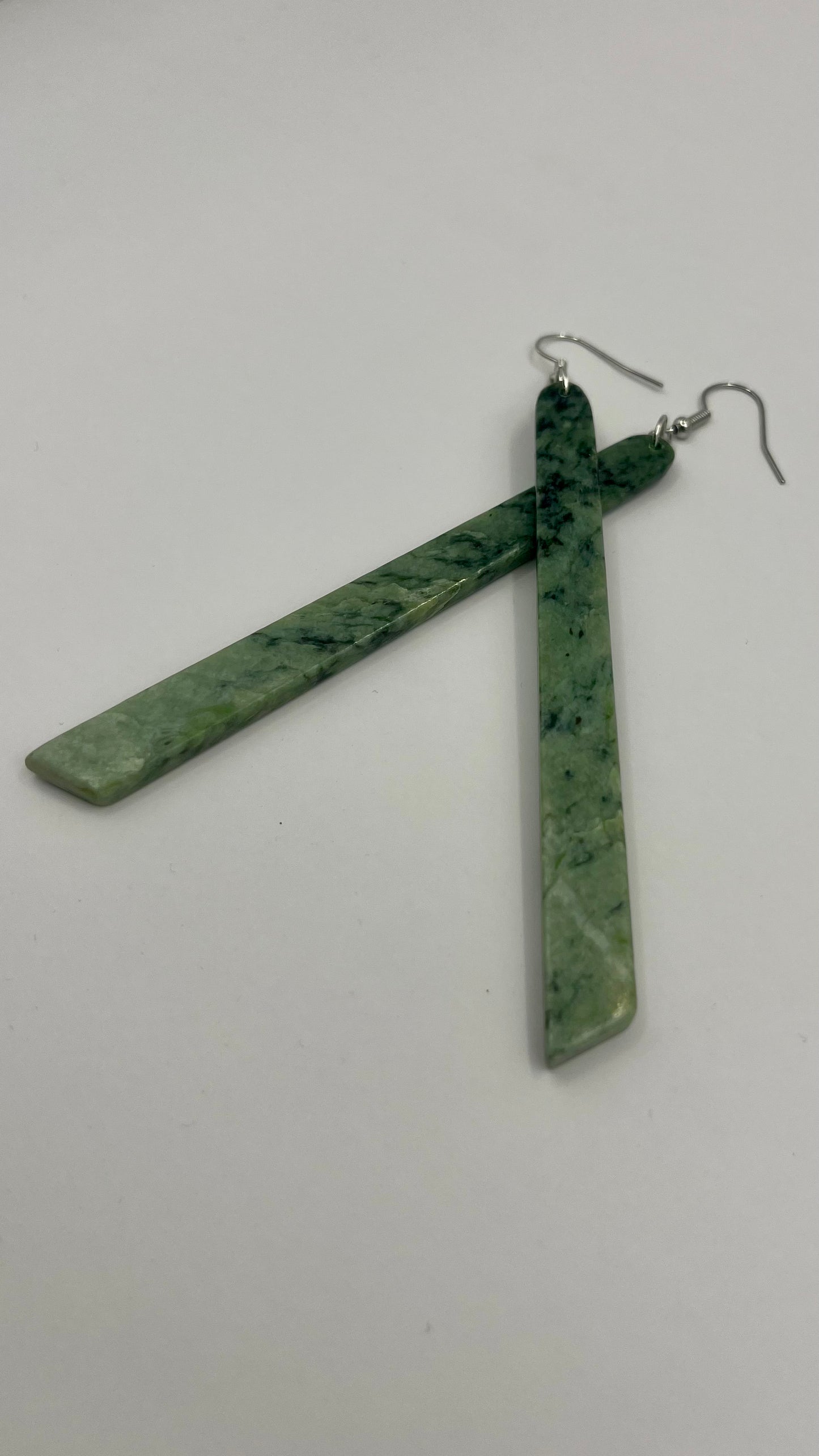 XL Pounamu earrings