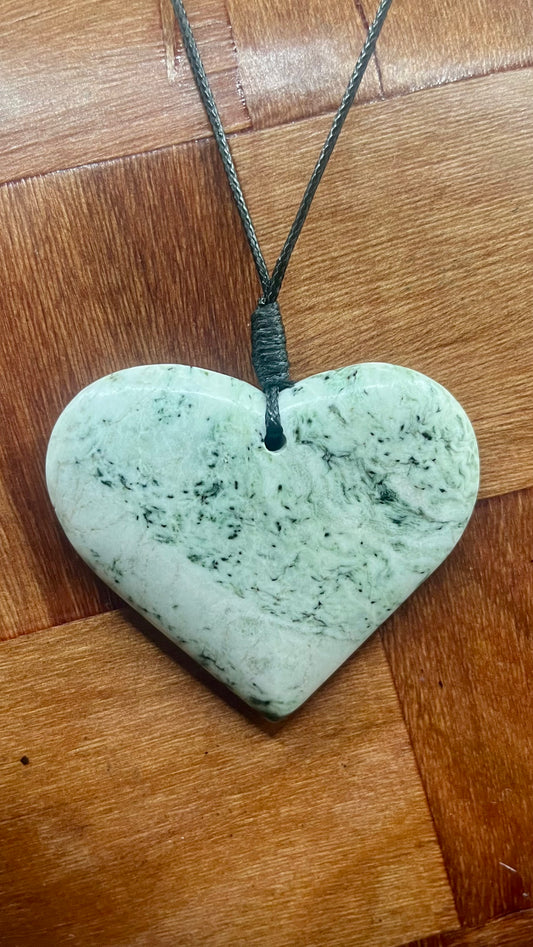 Pounamu Heart Pendant